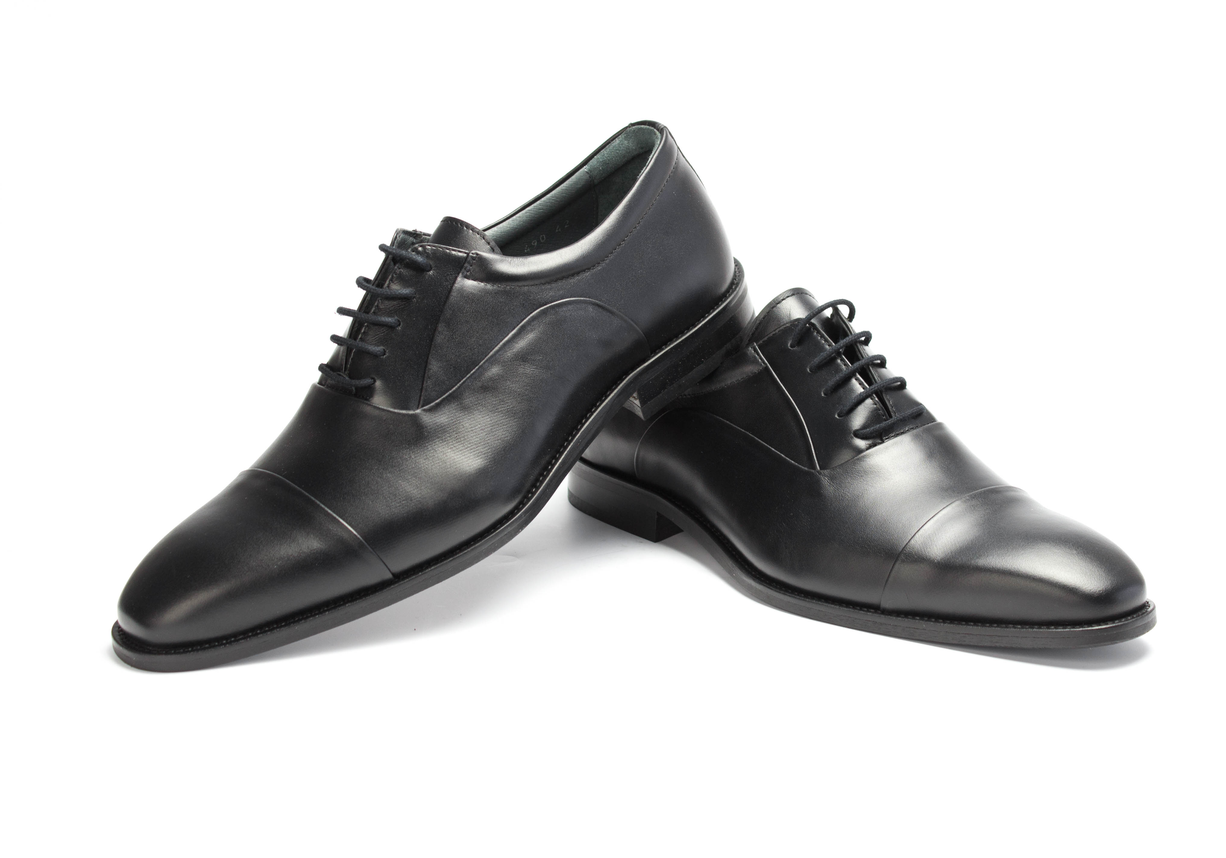 490-schwarz-4 Oxford Herrenschuhe Darcy schwarz