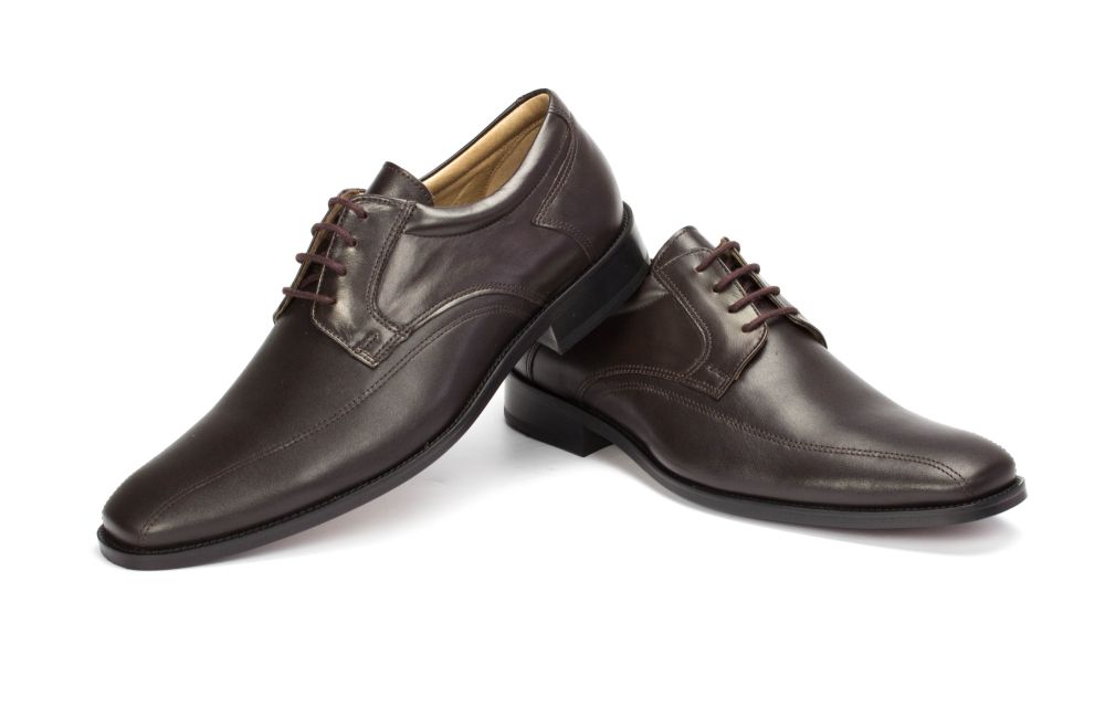 402-schoko-5 Derby Herrenschuhe Alpha-TS schoko