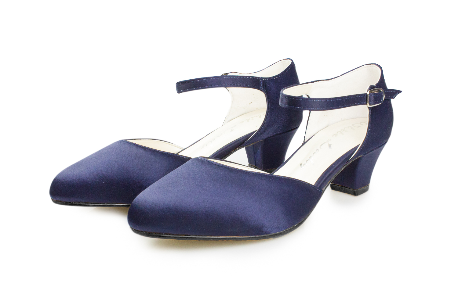 850-ocean-2 weite Pumps Annabell  ocean Satin