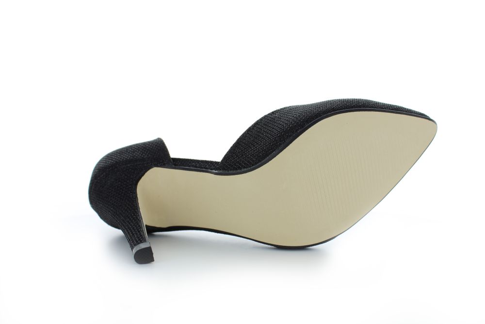 817-schwarz-c D'orsay Pumps Lucia schwarz Glitter