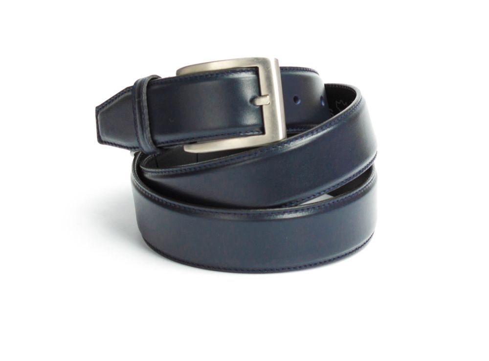 10ocean Dornschnallengürtel G10 ocean Nappaleder