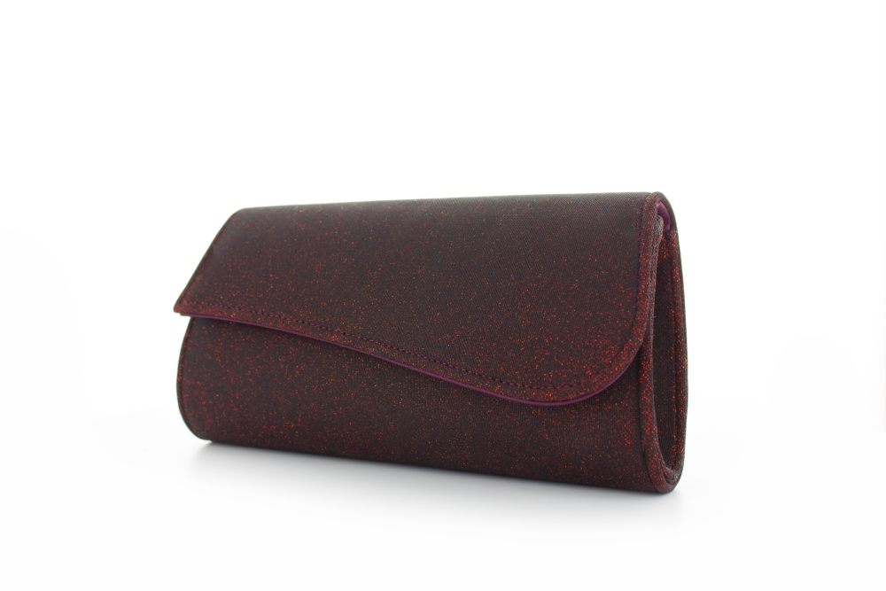 Clutch Julia magic-red Softglitter