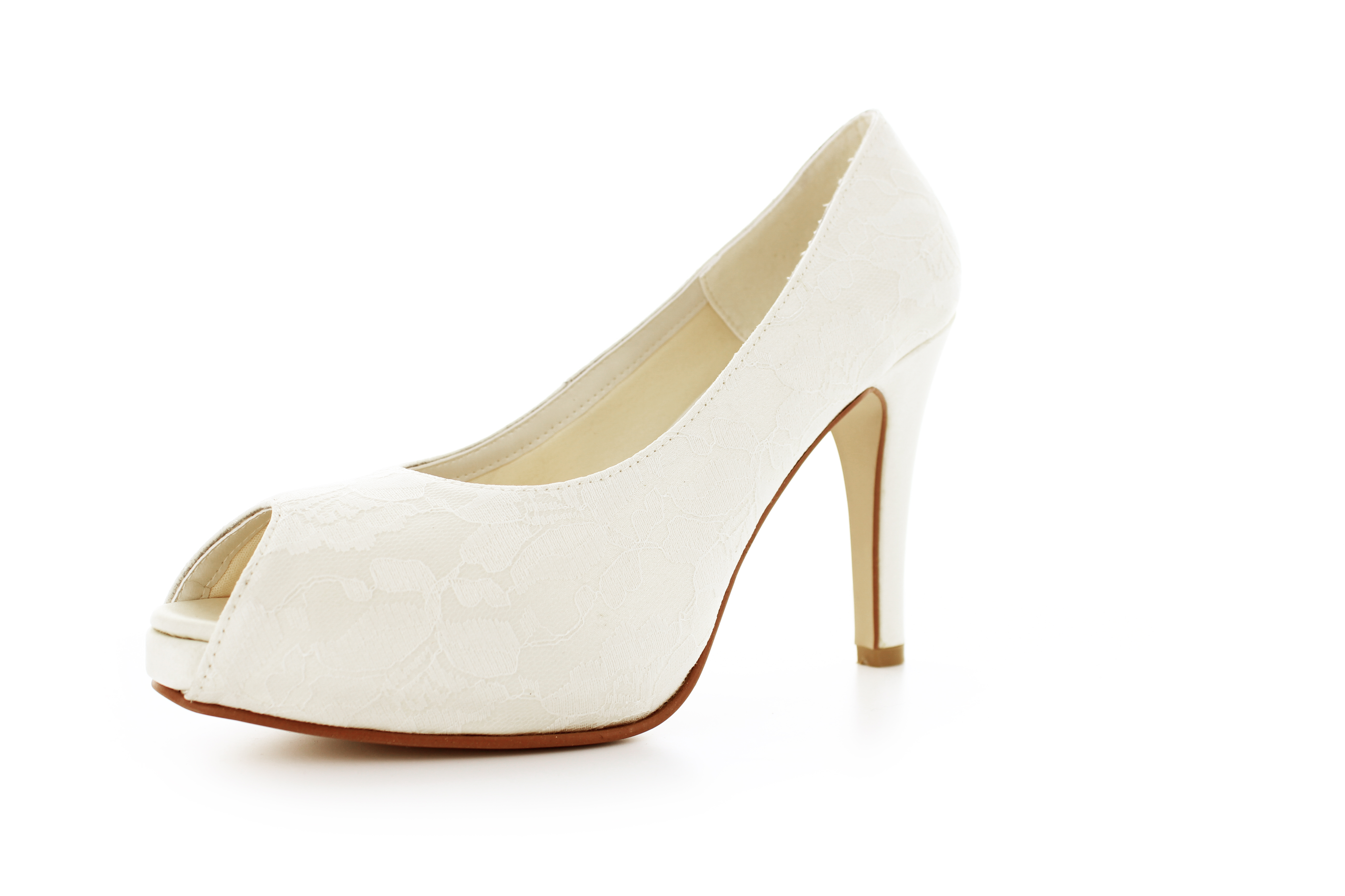 Brautschuhe Silvana ivory-cream Spitze