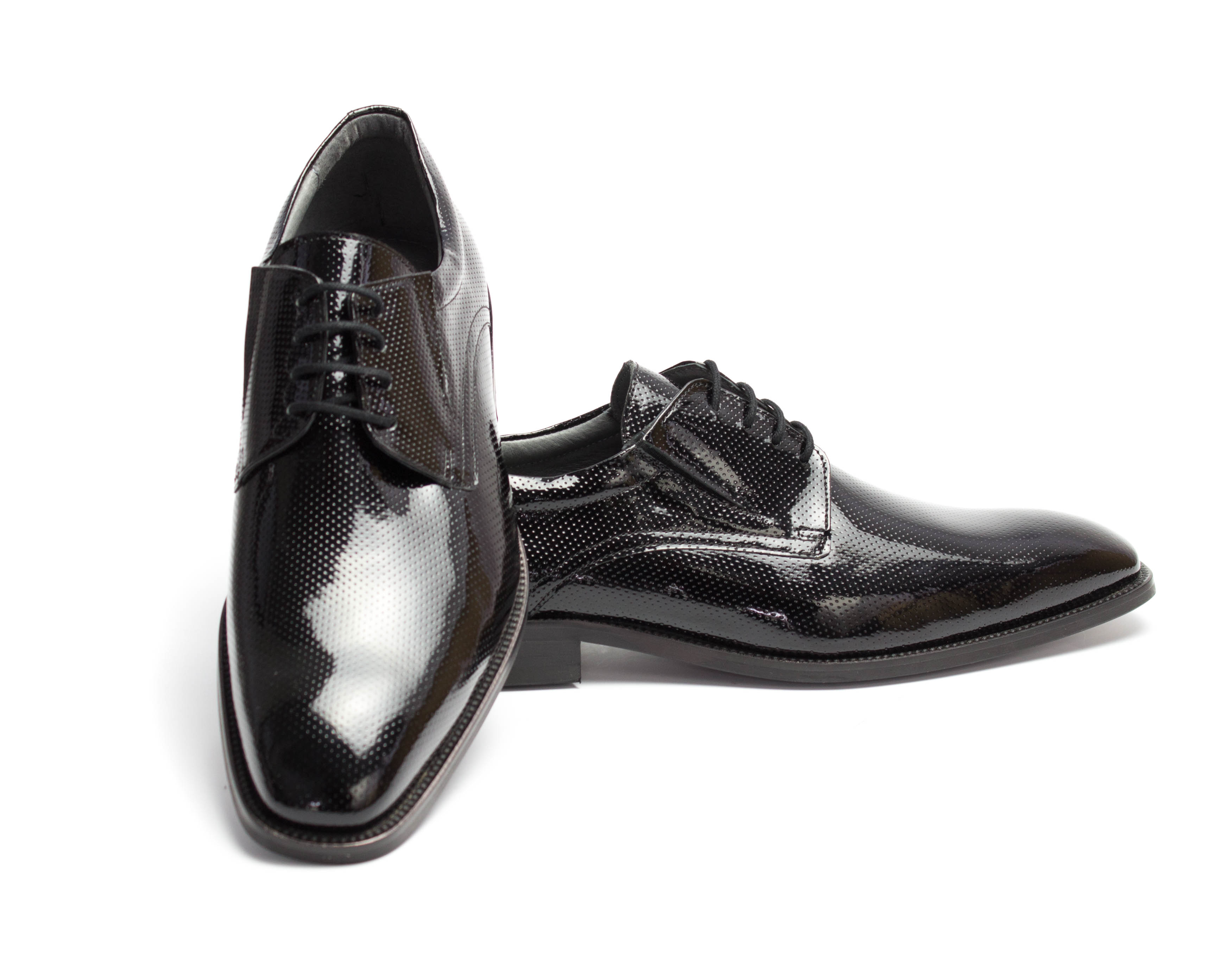 495-graphitschwarz-4 Derbyschuhe Ace-TS graphit-schwarz perforiert