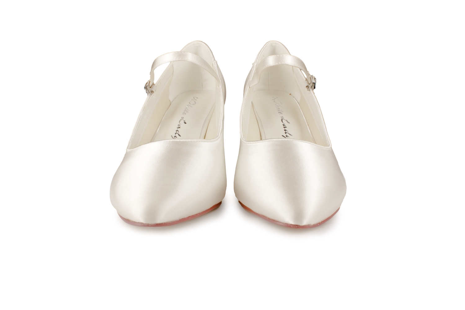 einfäbbare Brautschuhe Samy ivory satin