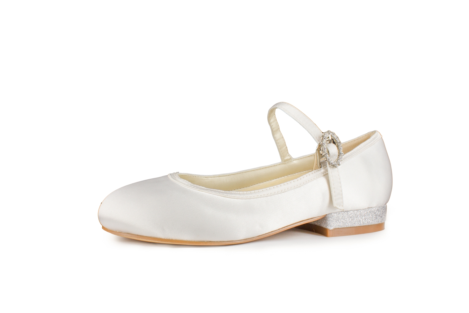 905-weiss-satin-a-Bearbeitet Satin Kommunionsschuhe Sonia weiß