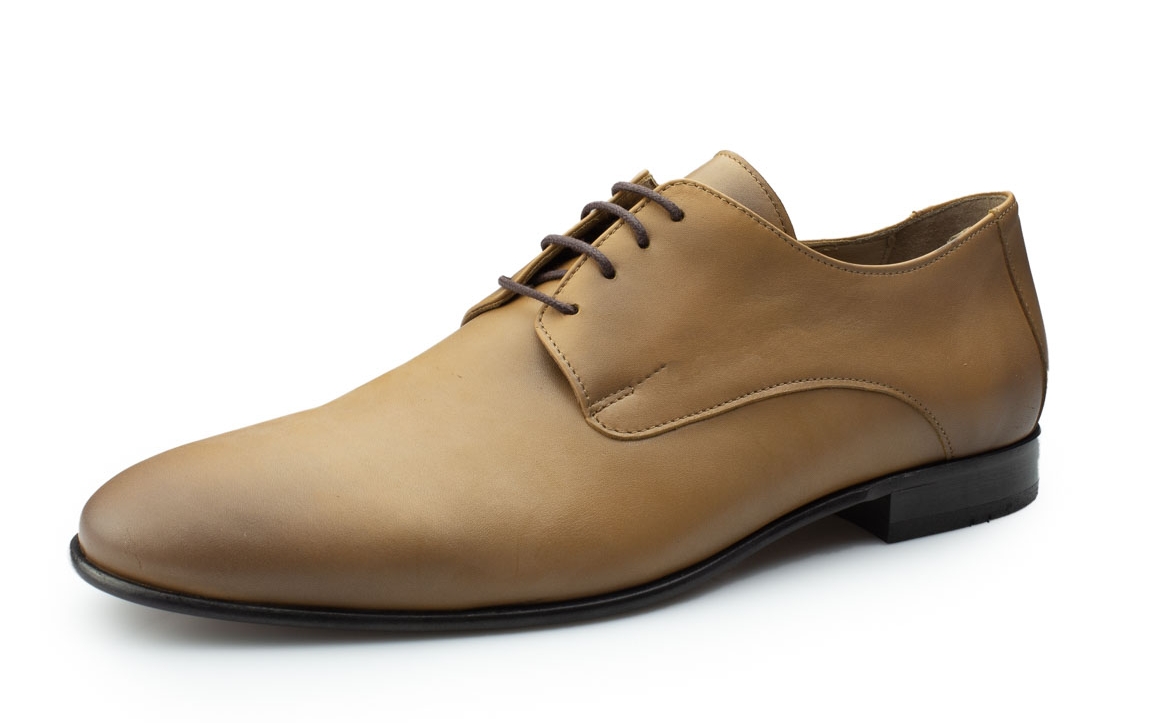 498-cognac_1 Derby Herrenschuhe Dario cognac