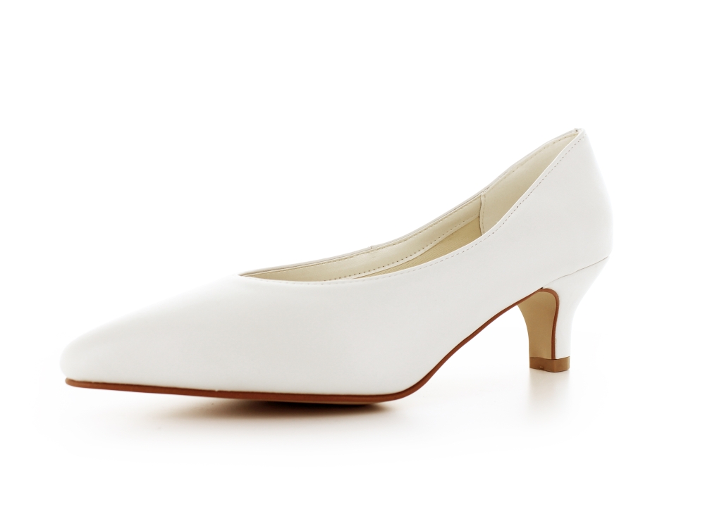 Brautschuhe Finja offwhite Leder