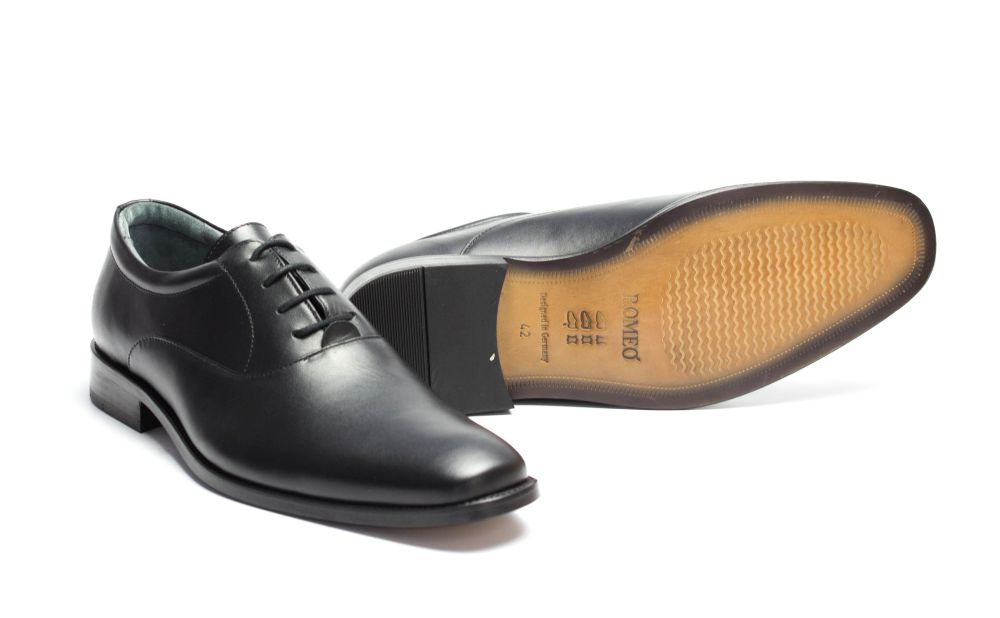 405-schwarz-7 Oxford Herrenschuhe Astair schwarz Ledersohle