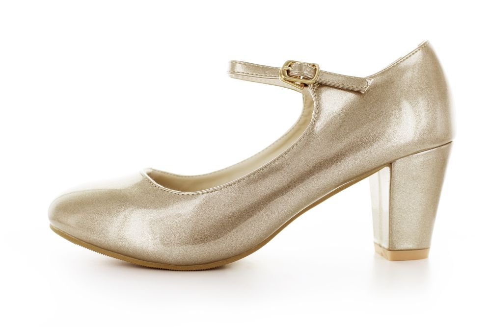 Mary Jane Aida gold Lack