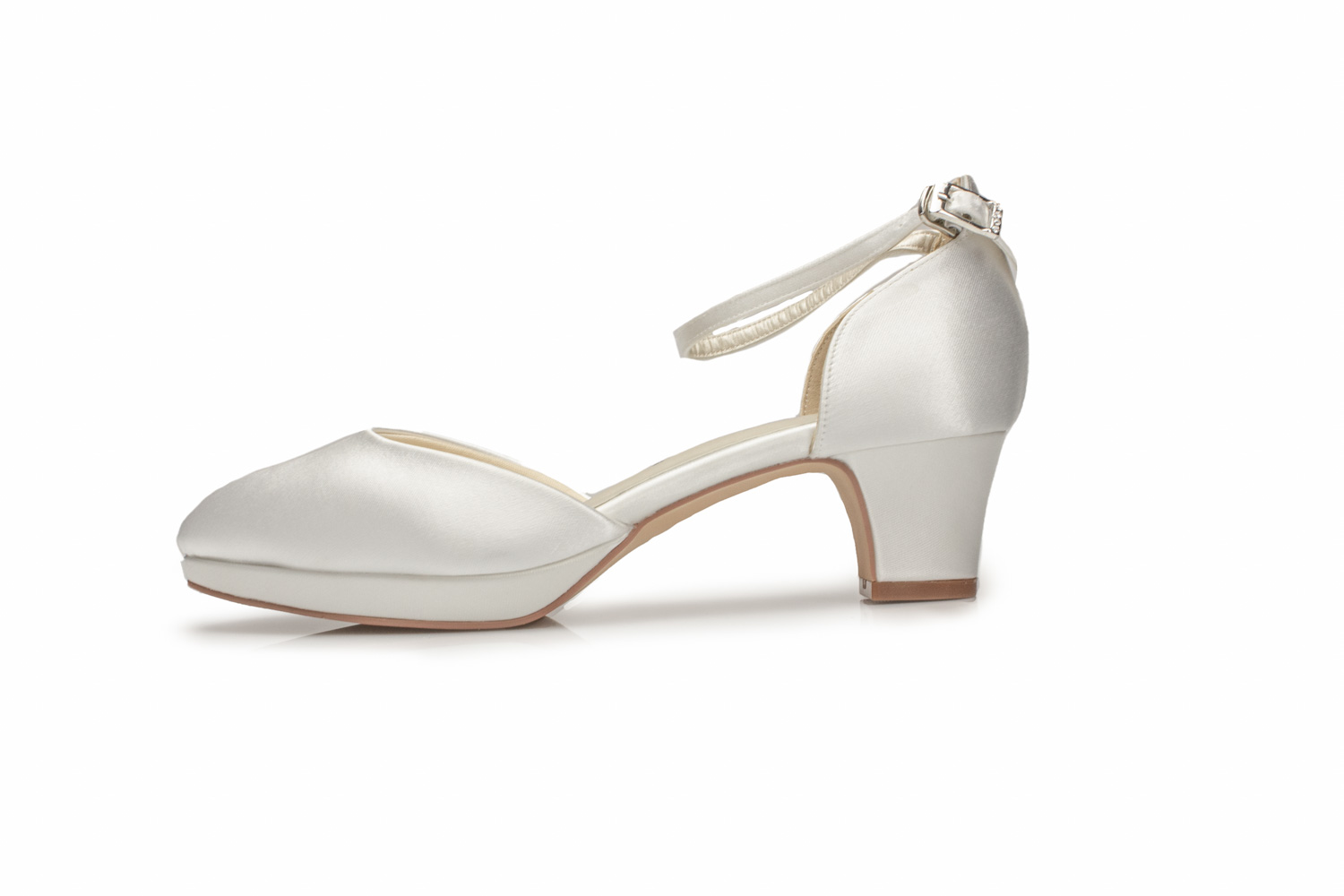 White Lady Plateau Brautschuhe Linda