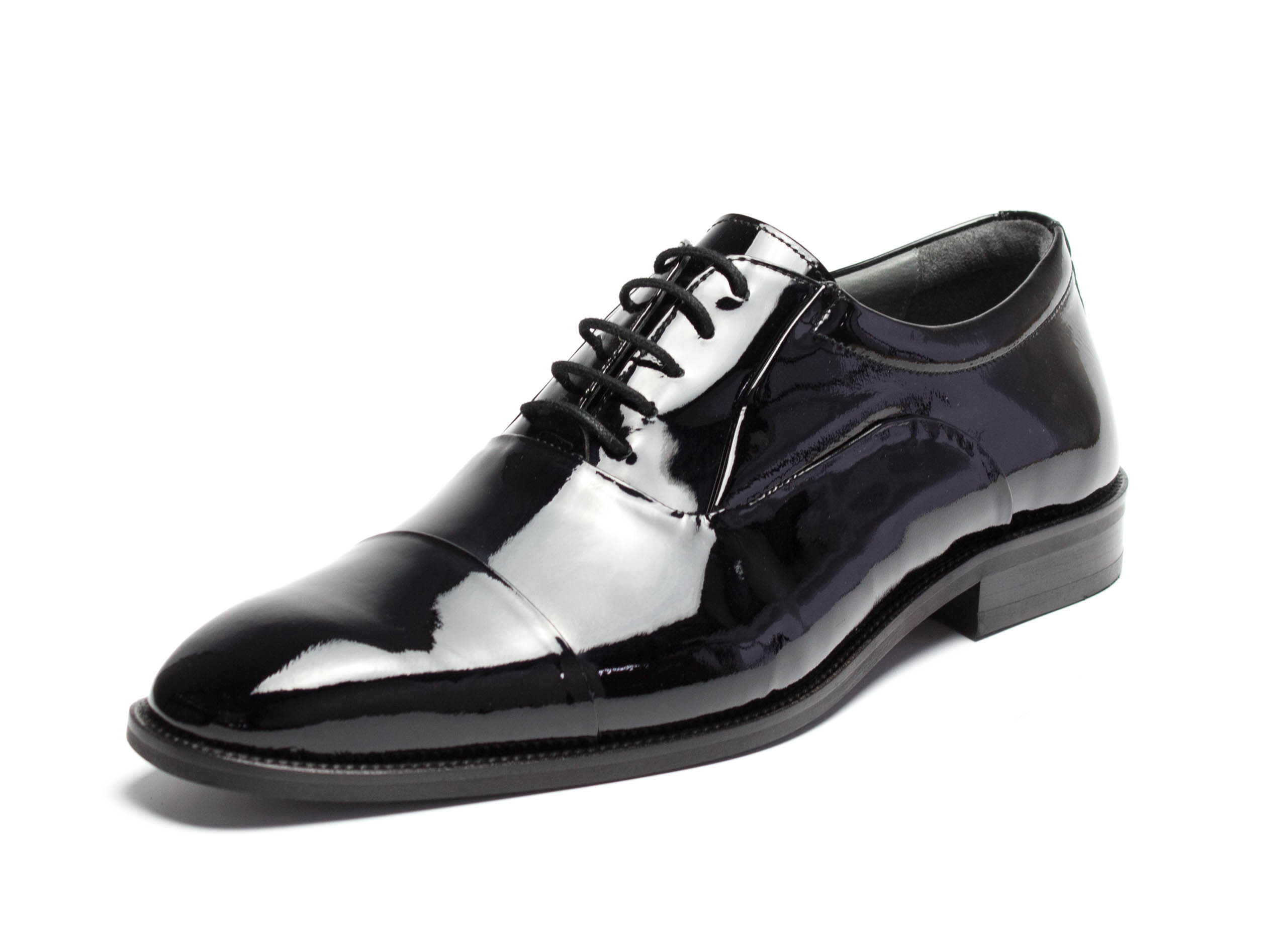 490-schwarz-Lack-1 Oxford Herrenschuhe Darcy schwarz Lack