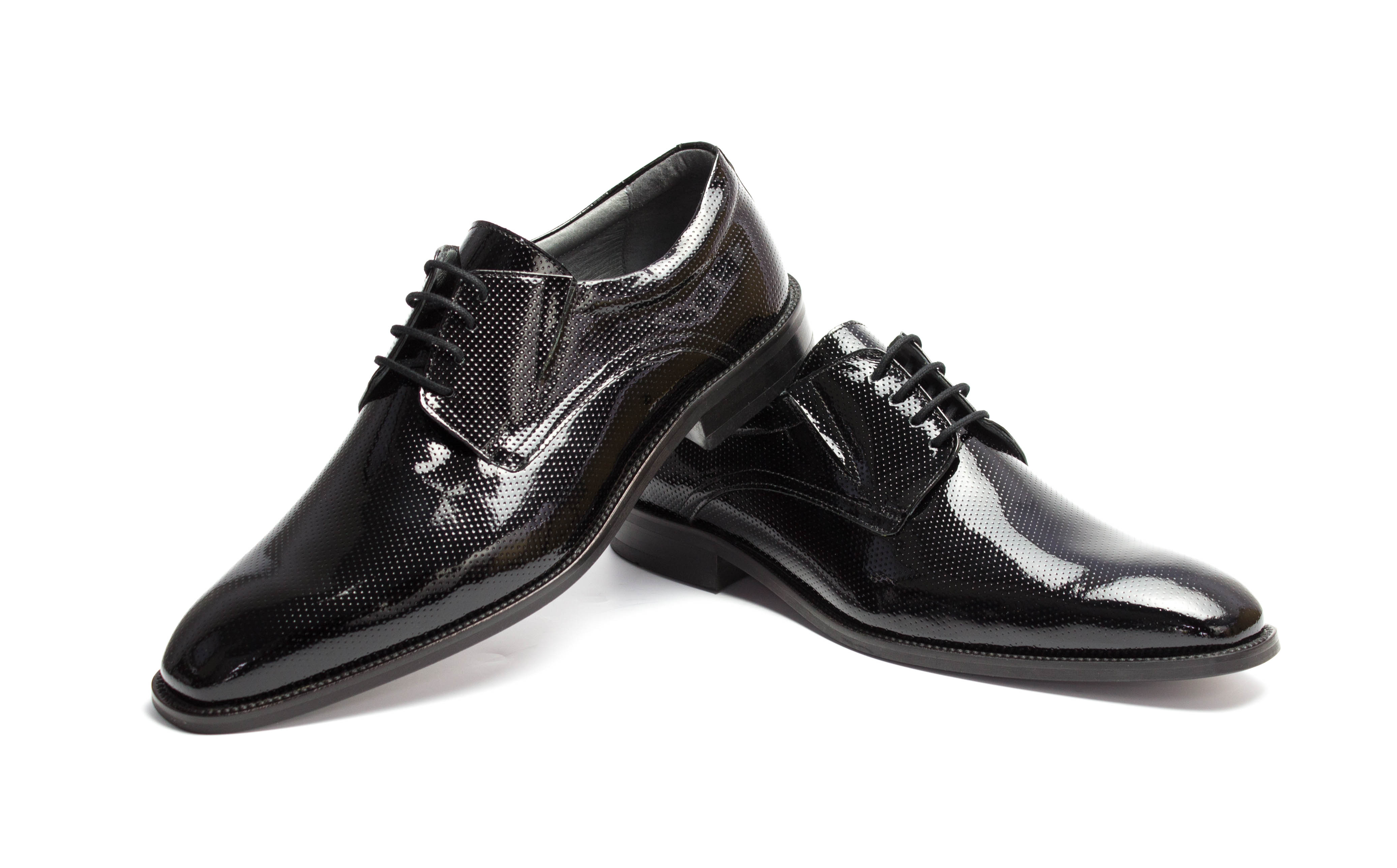 495-graphitschwarz-5 Derbyschuhe Ace-TS graphit-schwarz perforiert