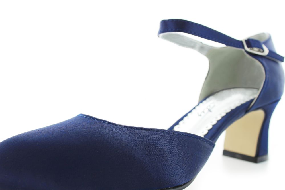 255-ocean-b Riemchen Pumps Happy ocean Satin