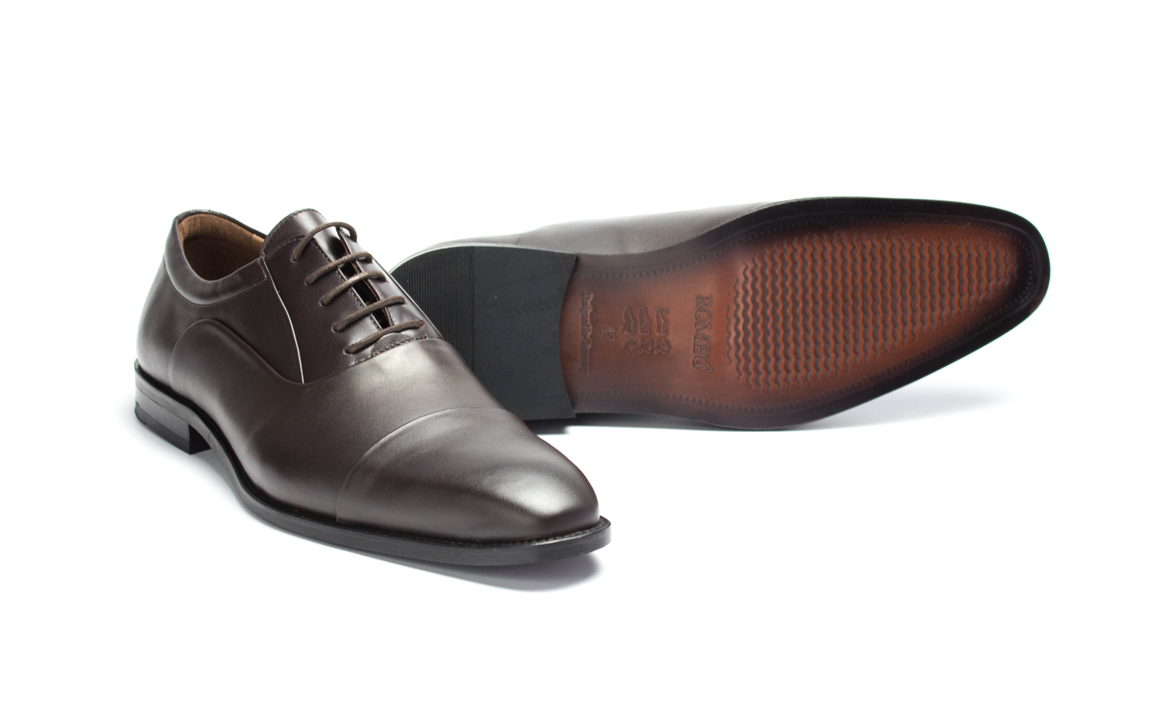 490-schoko-3 Oxford Herrenschuhe Darcy schoko Thunitsohle