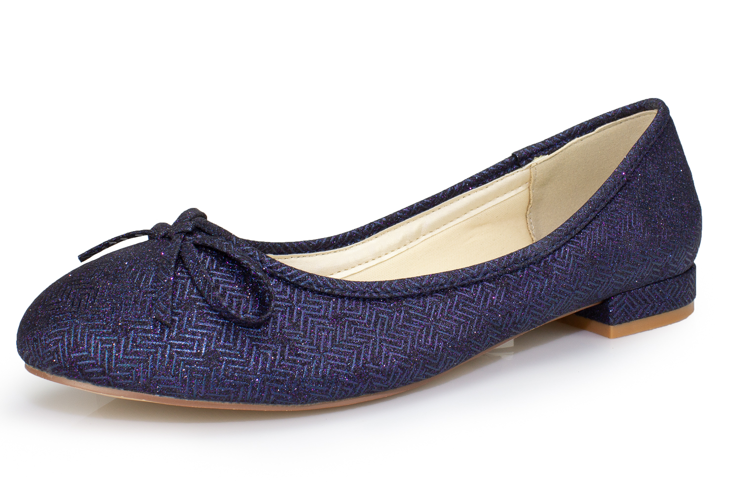Glitter Ballerina - Antonia navy Softglitter Glitter Ballerina - Antonia navy Softglitter