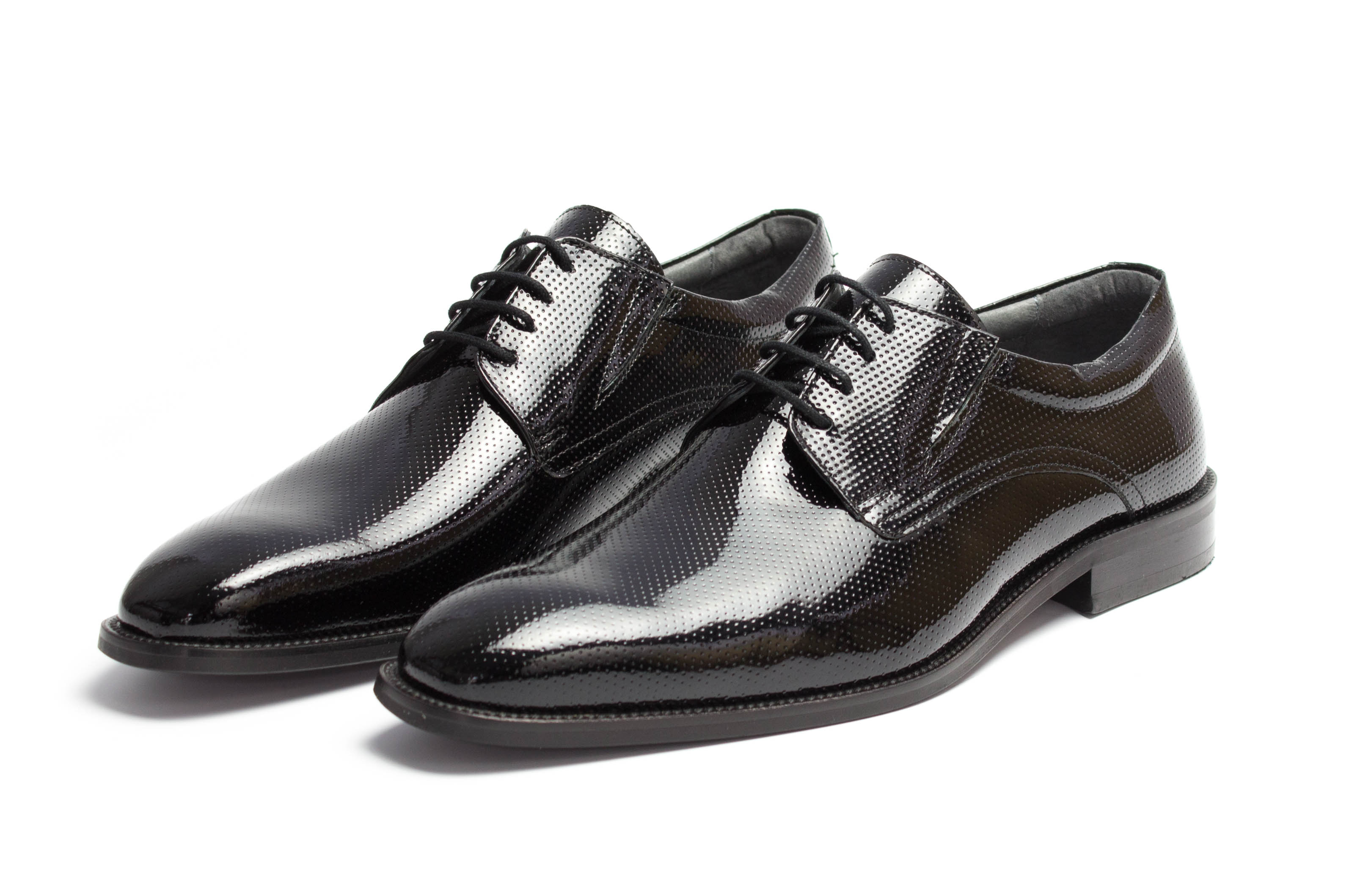 495-graphitschwarz-2 Derbyschuhe Ace-TS graphit-schwarz perforiert