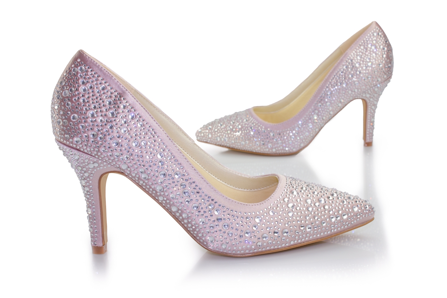 920-rose-zirkonia06 Glitter Pumps Diva rosé-zirkonia