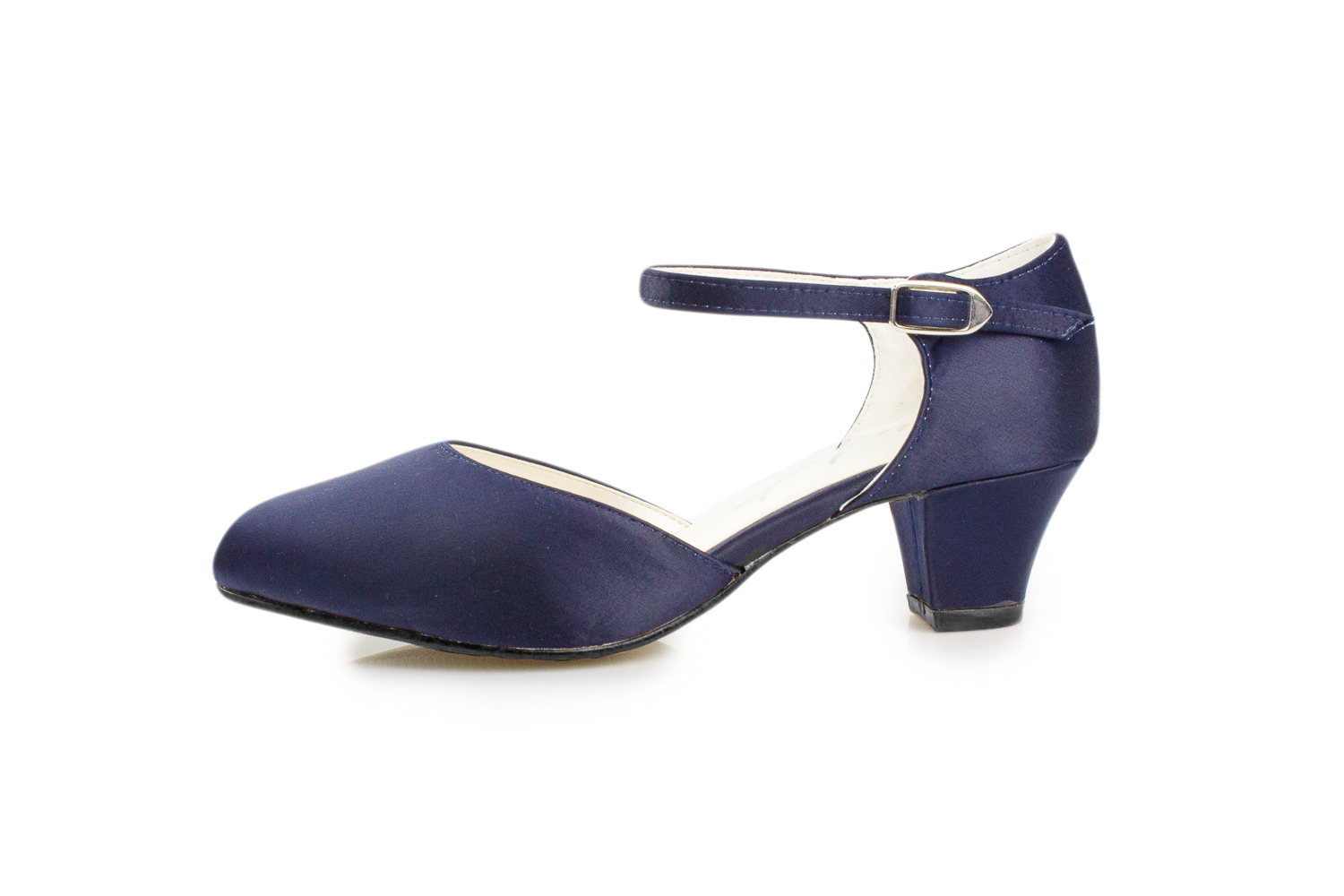 850-ocean weite Pumps Annabell ocean Satin