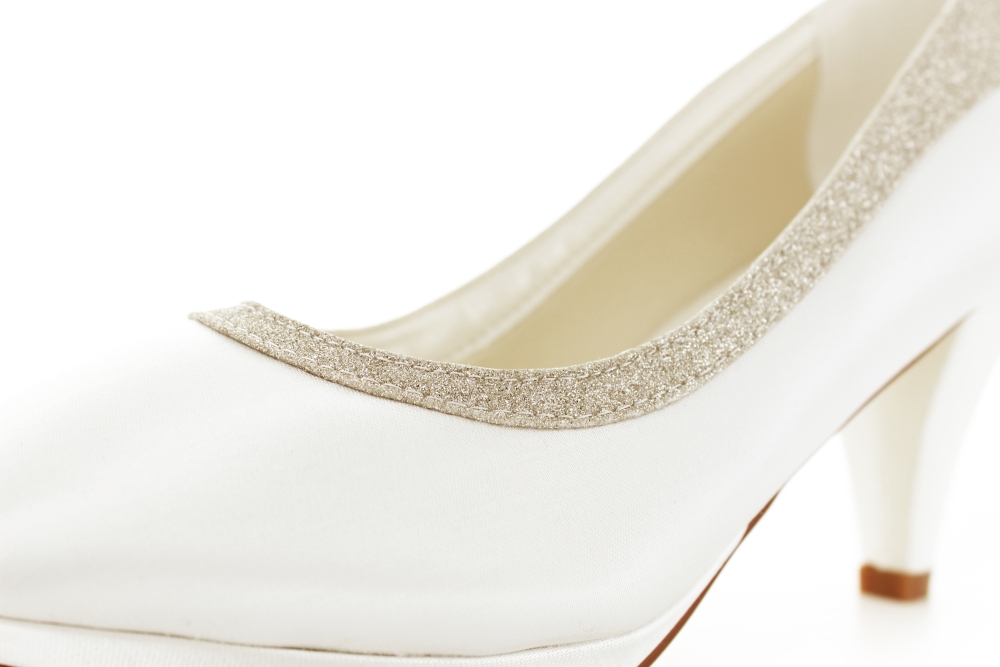 838-Satin-ivory-silber-b Brautschuhe Salome ivory-champagner